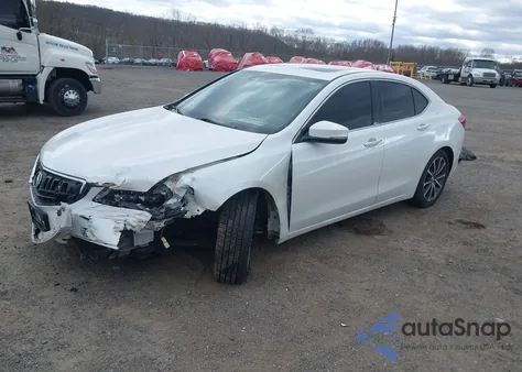 2015 Acura Tlx V6 Tech из США, поврежденный, VIN 19UUB2F5XFA018617